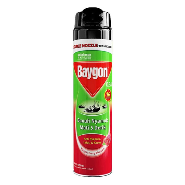 BAYGON AEROSOL CHERRY BLOSSOM 600ML