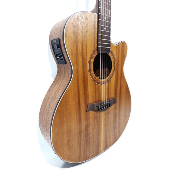 Gitar Akustik Elektrik Merk Camwood Original Tipe IWC-235 NSK EQ TUNER Cowboy Murah Jakarta