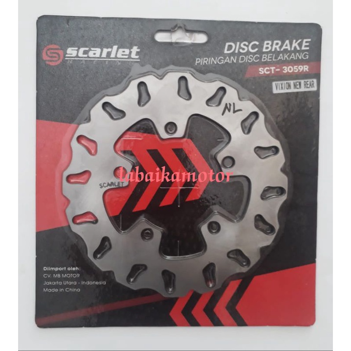 CAKRAM |PIRINGAN CAKRAM BELAKANG VIXION