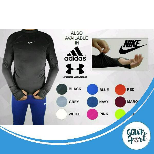 Terlaris Baselayer Thumbhole Go ( Bukan Lokal ) Kualitas Terbaik