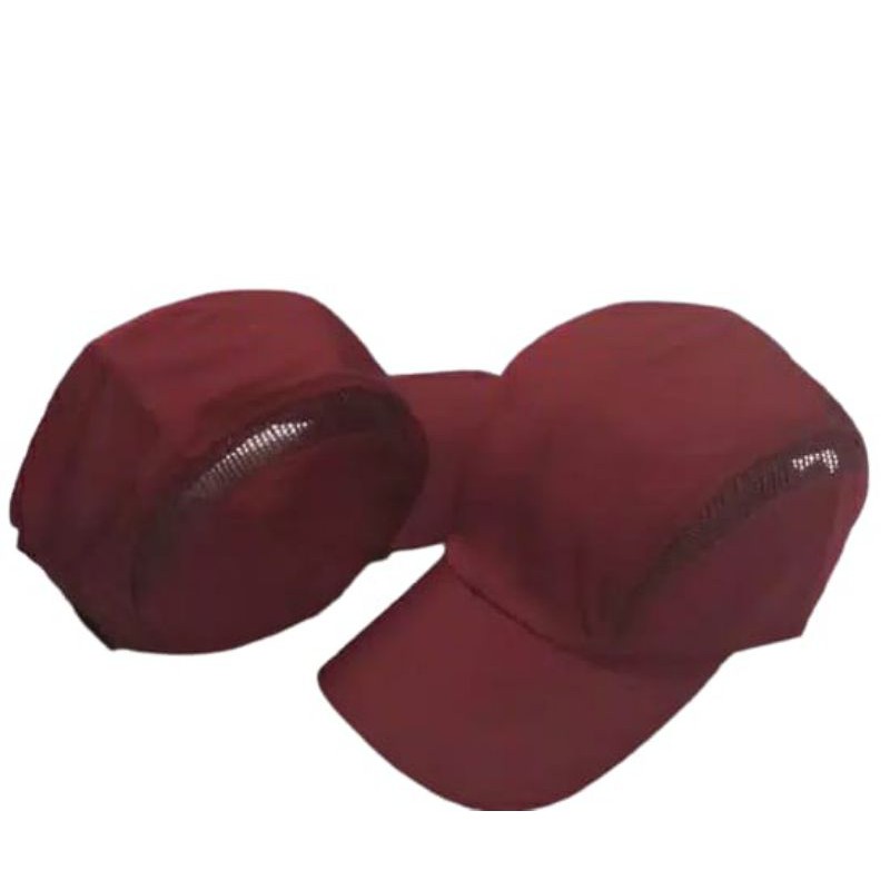 topi sport / topi perasut jaring / topi baseball / topi olahraga sepeda / topi gowes / topi senam