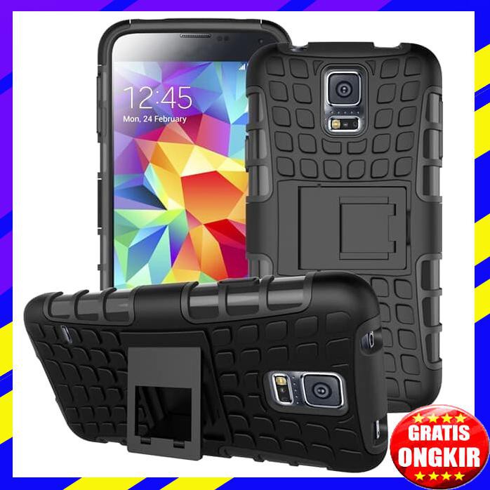 ACC HP SAMSUNG S5 S5 CASE DAZZLE CASE RUGGED ARMOR KICK STAND SPIGEN