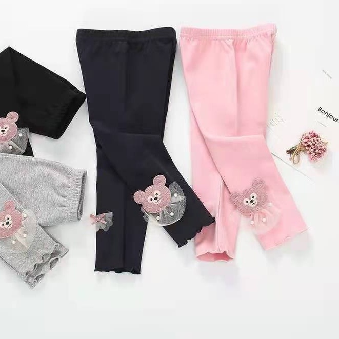 HappyOliver LEGGING MOTIF IMPORT celana legging anak motif bunga lucu import PART6