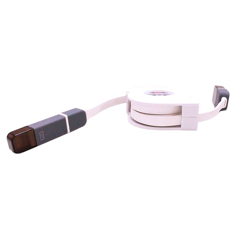 Mediatech Retracable 2 in 1 Data line - 64971