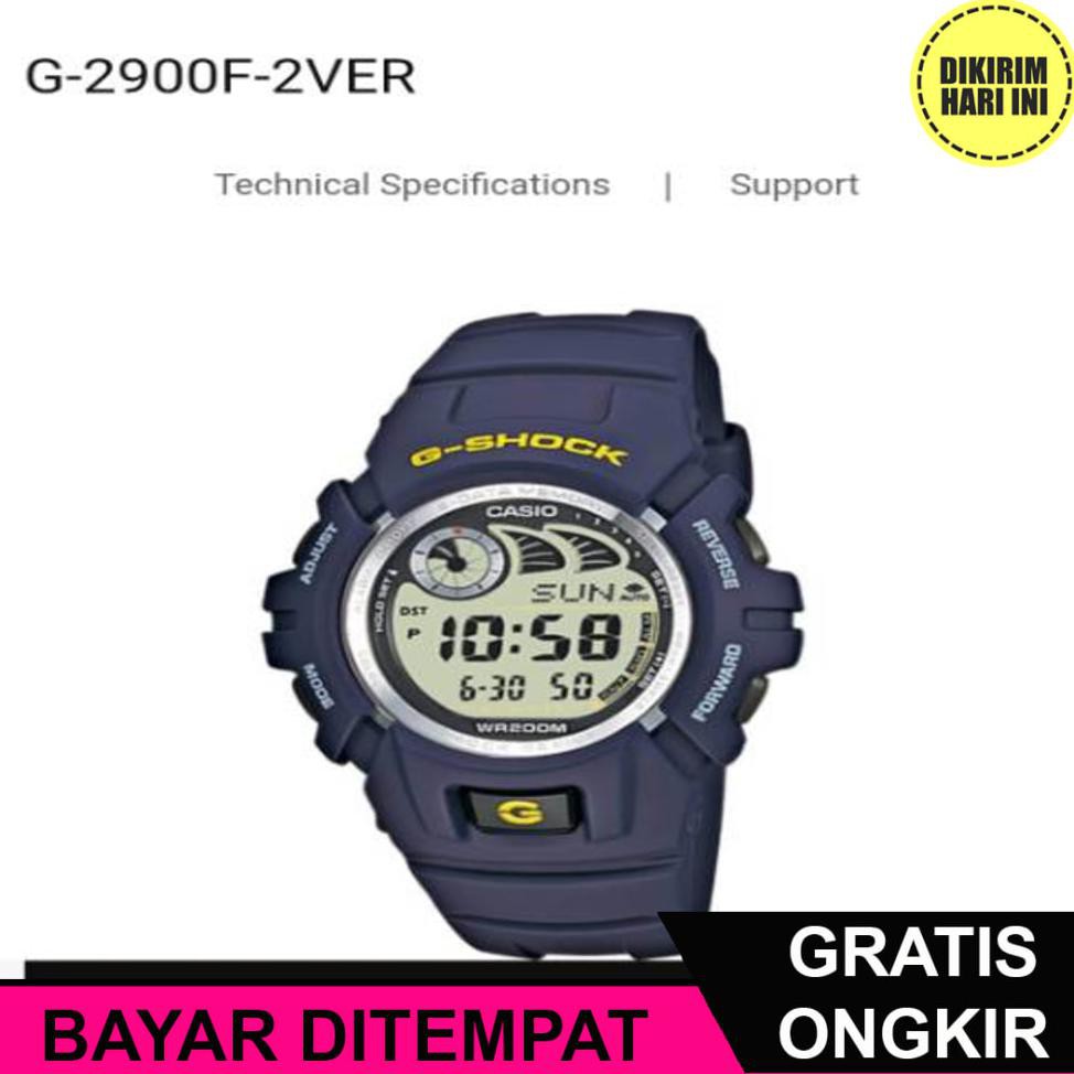 (BAYAR DITEMPAT) OE5819 BEZEL G-SHOCK G-2900F-2V / G-2900 G 2900 CASIO ORIGINAL