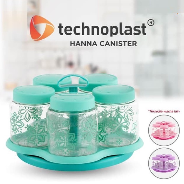 (COD) TOPLES PUTAR / TOPLES LEBARAN / TOPLES KUE SHABBY CHIC SET PINK SPIN CANISTER CAROUSEL