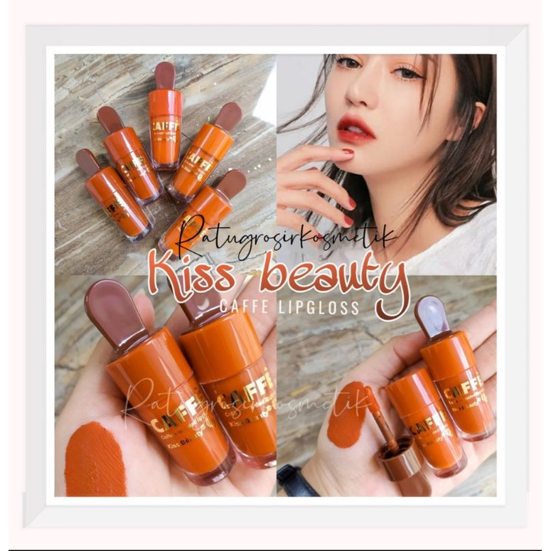 [PER 6 PCS] LIPGLOSS / LIP GLOSS KISS BEAUTY CAFE NO.70113-03