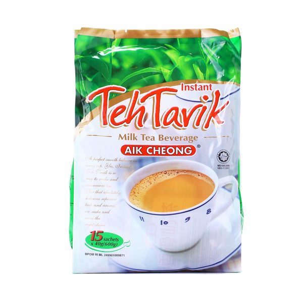 

AIK CHEONG Milk Tea 600gr - Teh Susu Tarik Special Instant 15 x 40gr