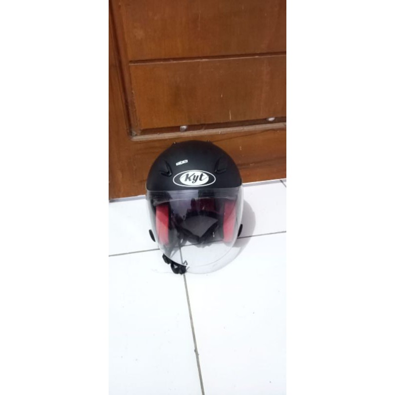 KYT DJ MARU BLACK DOFF