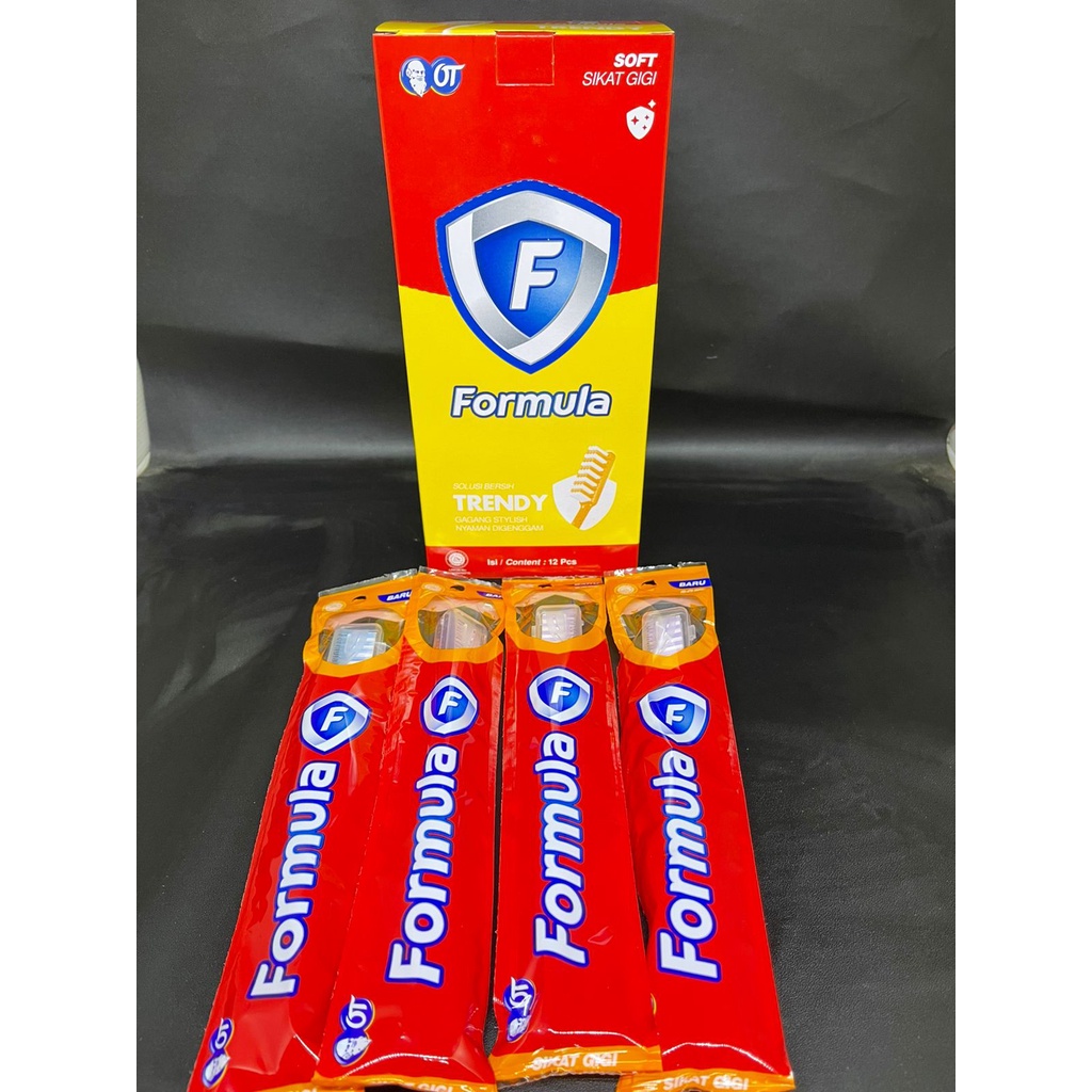 SIKAT GIGI FORMULA EKONOMI SOFT DAN MEDIUM-- per 2 pcs