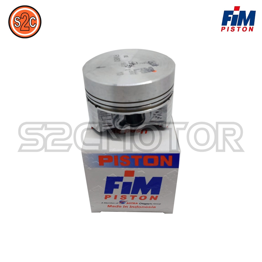 PISTON KIT MODIF MENTAHAN FIM80 PIN 13 FIM 80 JUPITER SUPRA BEAT VARIO-1