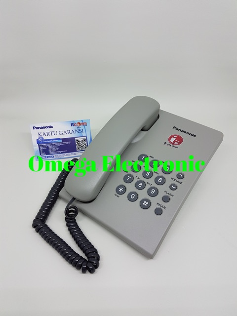 Telephone Panasonic KX-TS505MX - Pesawat Telepon Rumah Kantor Single Line Analog