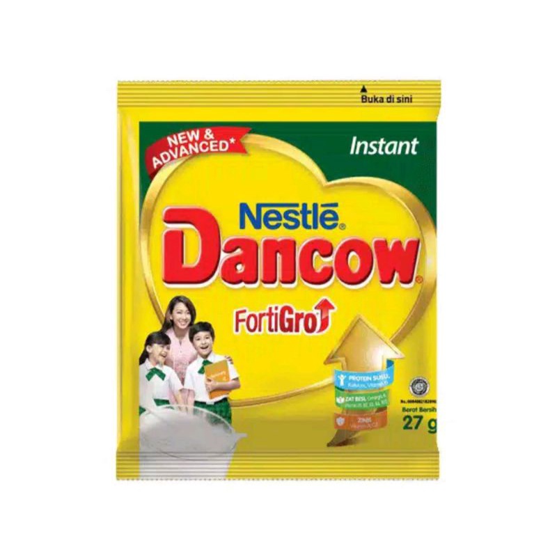 

DANCOW FORTIGRO INSTANT SACHET 27gr x 3 pcs - Sembako Jogja