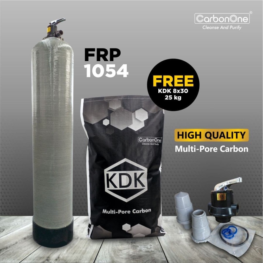 Paket air Minum | FRP 1054 &amp; Karbon Aktif KDK 1000 8x30