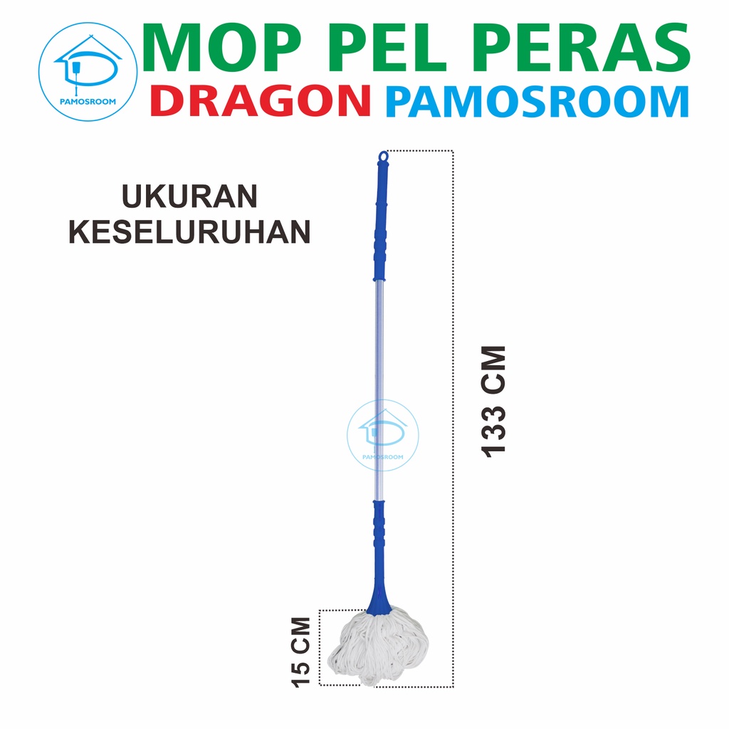 Alat Pel Peras Putar Pelan Lantai Tanpa Peras Tangan Alat Pembersih Lantai Praktik