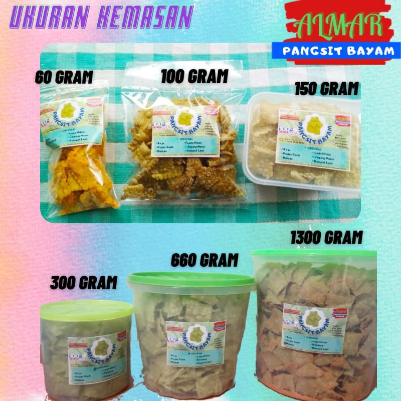 

Pangsit Bayam Almar 100gr