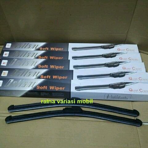 wiper frameless, wiper mobil, wiper 16" , wiper karet, wiper pisang