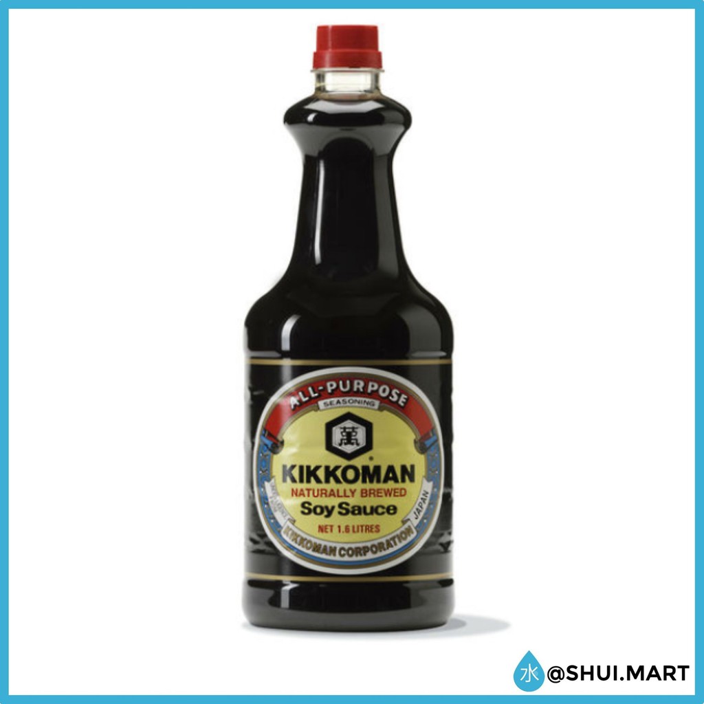 

KIKKOMAN SOY SAUCE / KECAP ASIN 1.6 LITER / LTR / L