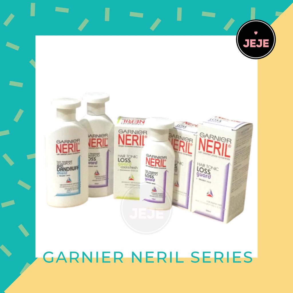 Garnier Neril | Men Shampoo Hair Tonic (Rambut Rontok Anti Ketombe)