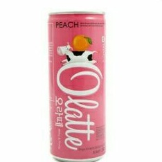 

olatte peach 240ml / minuman susu rasa persik