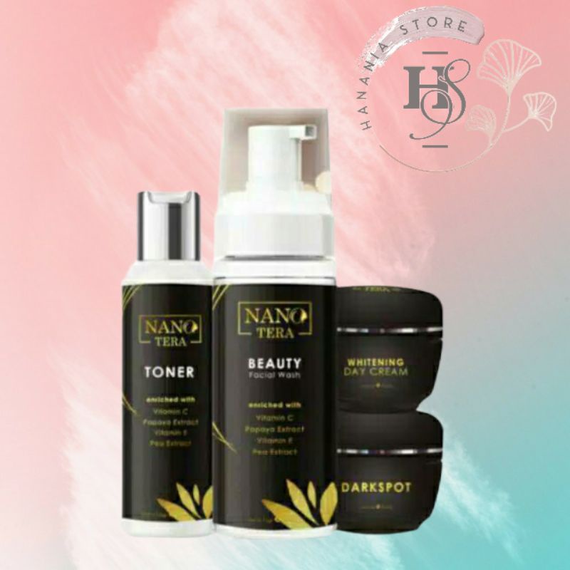 Cream Nanotera Original BPOM Paket Flek Nanotera | Nanotera Skincare | Nanotera