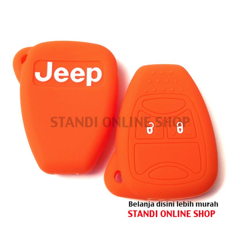 Kondom Kunci Silikon Remote Keyshirt JEEP WRANGLER