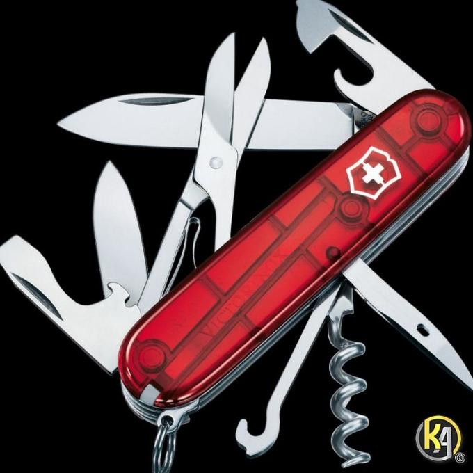 PROMO SPESIAL Pisau Lipat Victorinox Swiss Army Climber