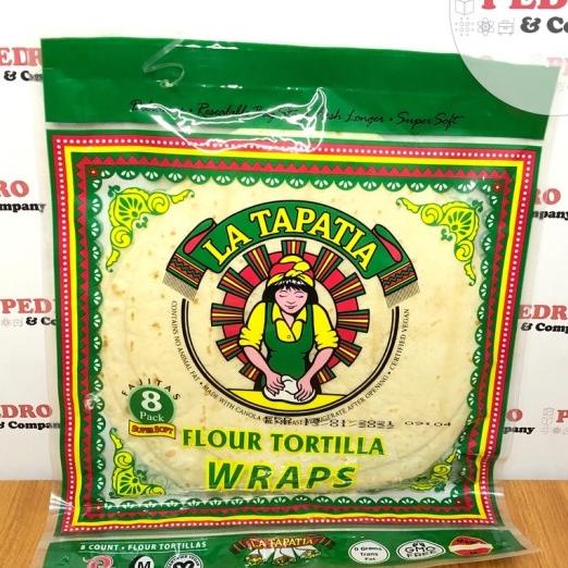 

La Tapatia Tortila Flour Size Wrap 256 Gram - Tortilla Plain