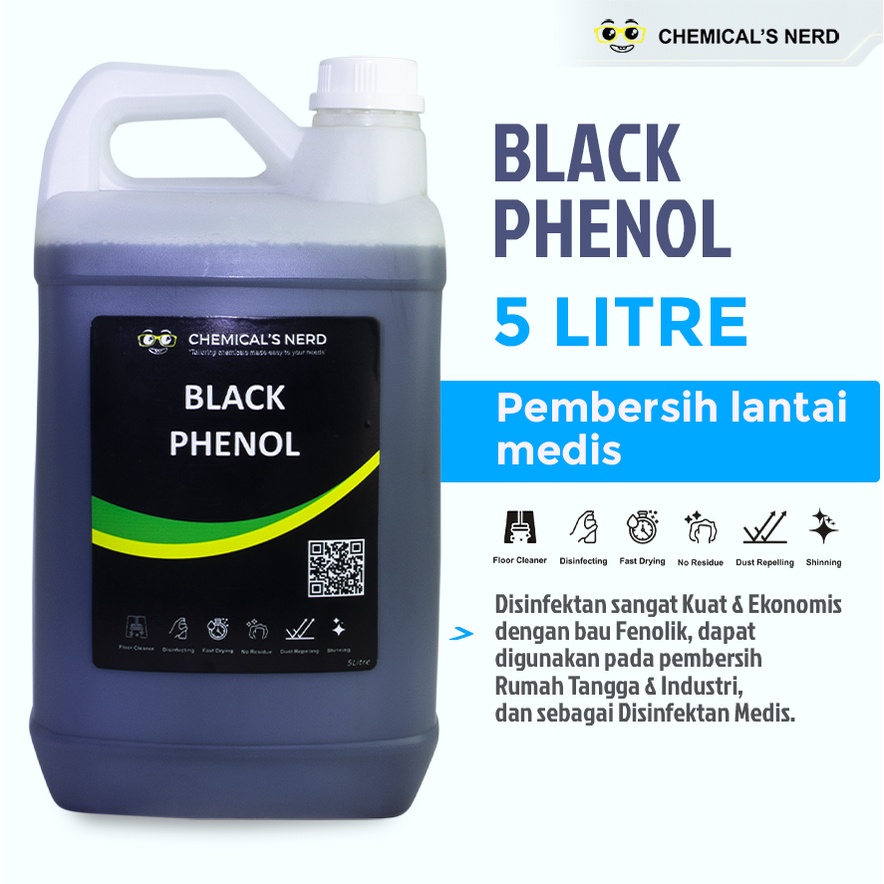 Pembersih Lantai Medis - Karbol Rumah Sakit - Karbol Disinfektan 5 Liter By Chemicals Nerd