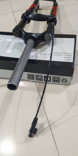 Garpu sepeda MTB 27.5 fork suspension SYTE with remote lock travel 120 alloy