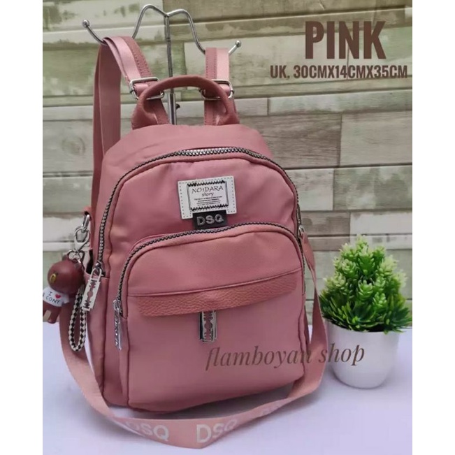 RANSEL WANITA IMPORT D*SQ 2IN1 67#