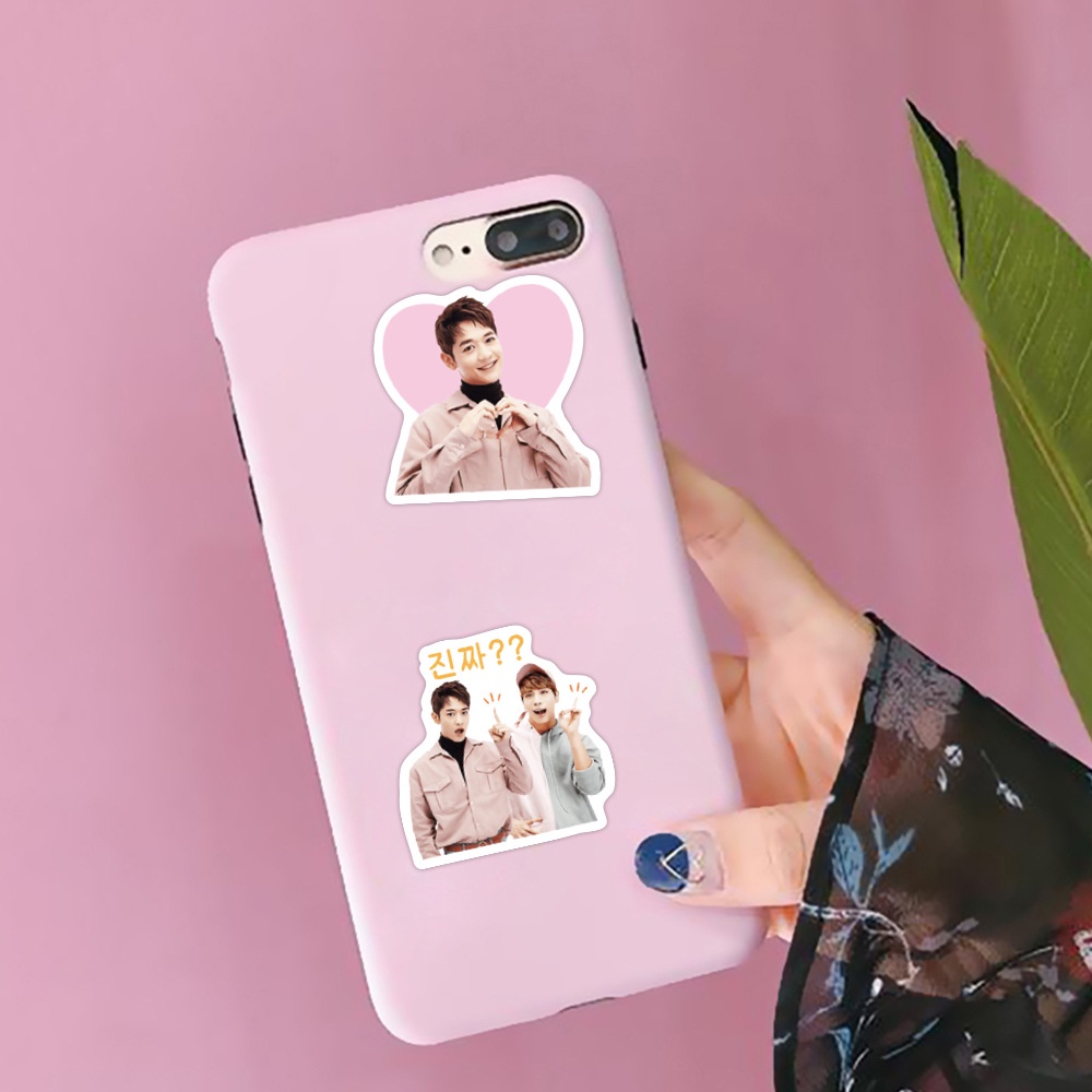 Korea Selatan Pria kelompok SHINee tangan Buku stiker Lee Taemin Idol stiker kecil phone case Cangki