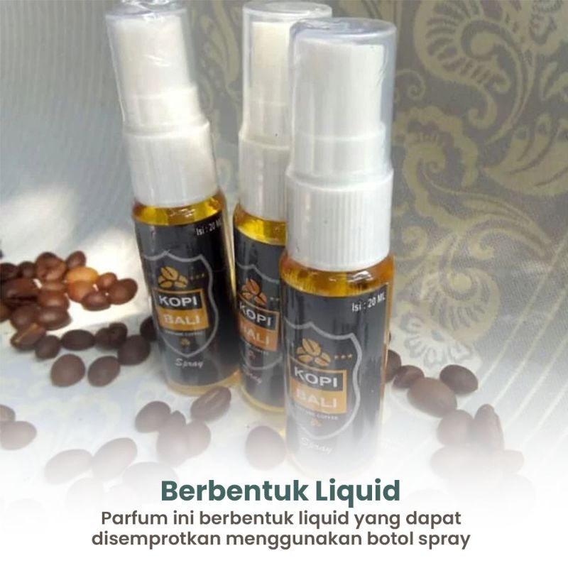 Parfum Liquid Spray Praktis Serba Guna Aroma Natural Kopi Bali Murah