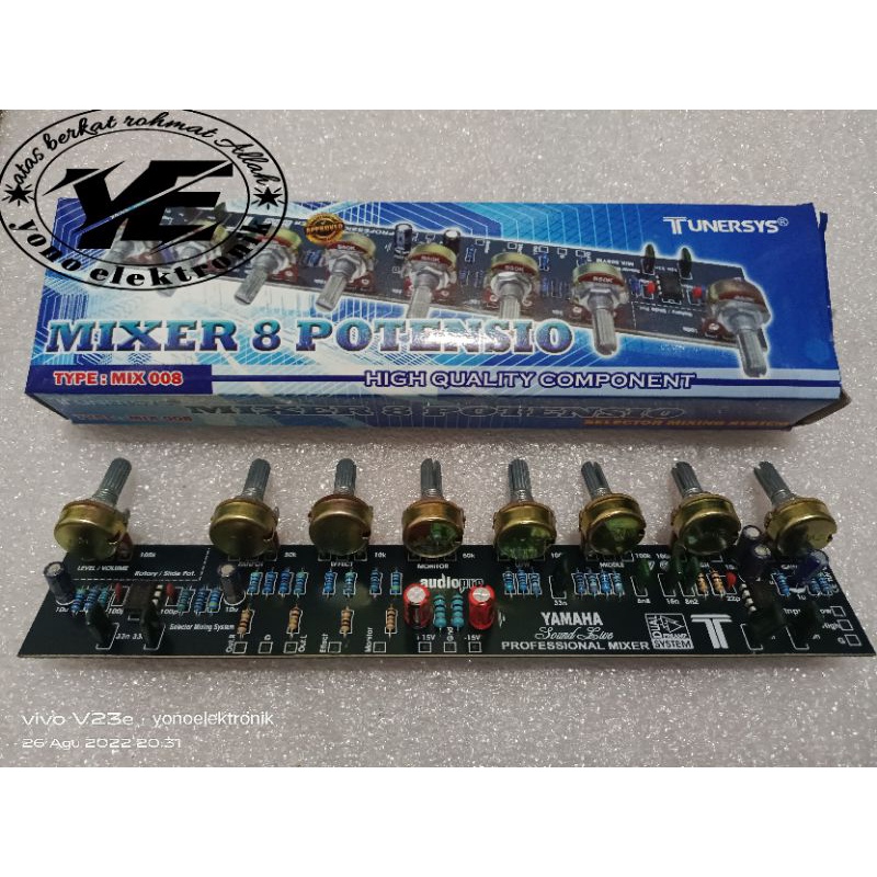 Kit mixser/Kit mixer 8 tunersys