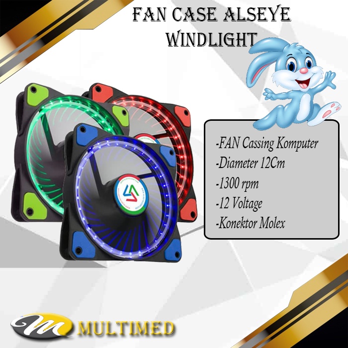 Fan Case Cassing Alseye Winlight Color Diameter 12cm