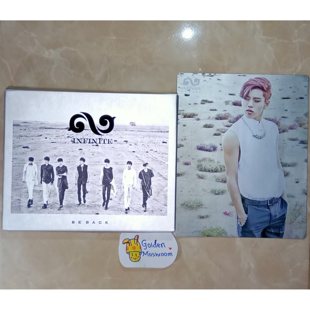 Infinite album be back dongwoon