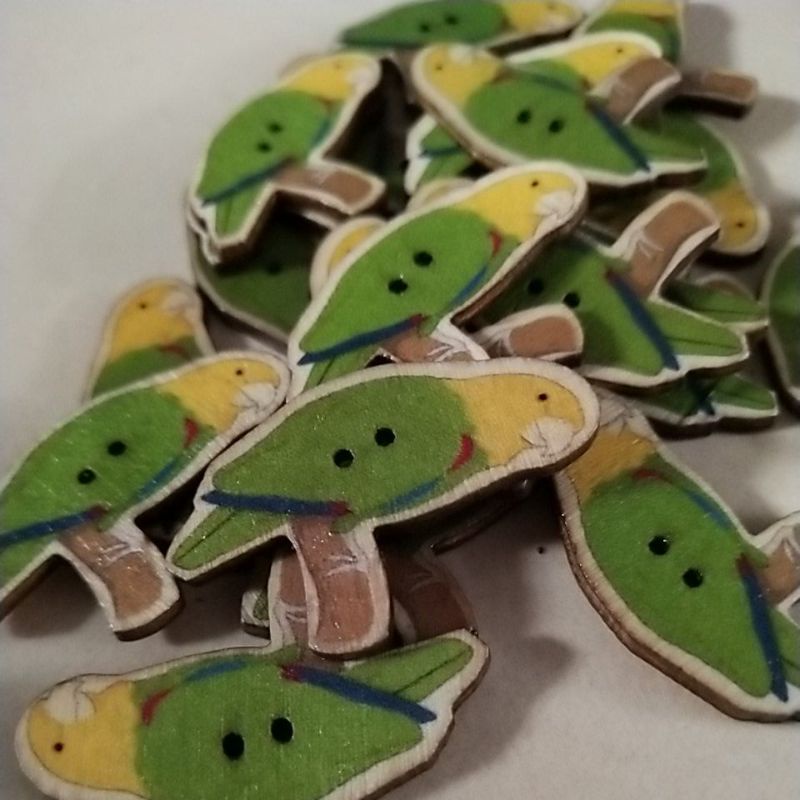 TERMURAH  KANCING SERI 4/KANCING KAYU/KANCING BAJU/KANCING LUCU/KANCING UNIK/WOOD BUTTON/KANCING IMP