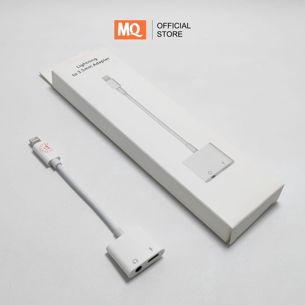 MQ Kabel Adapter Konektor Jack 3.5mm untuk Lightning