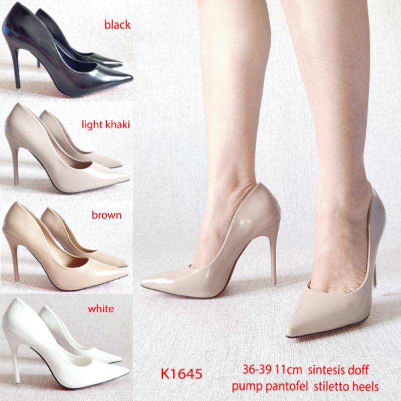 pump pantofel stiletto heels 11cm