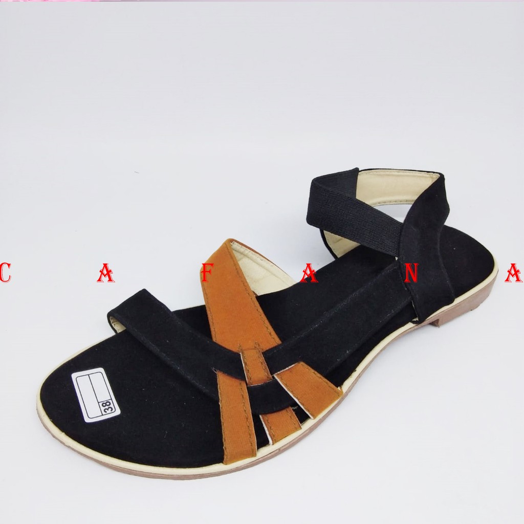 Sandal Wanita Flip Flop Silang SDL54