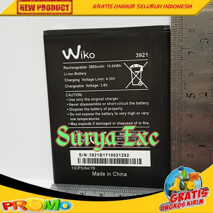 Baterai Wiko Robby 2 Robby2 Baterai Wiko Roby 2 Model Wiko 3921 Ori