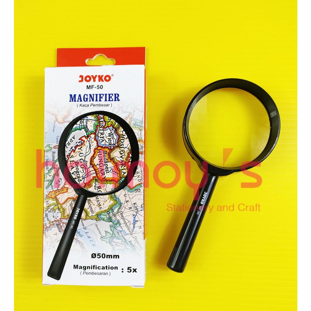 

KACA PEMBESAR / MAGNIFYING GLASS / MAGNIFIER JOY ART JOYKO 50 MM