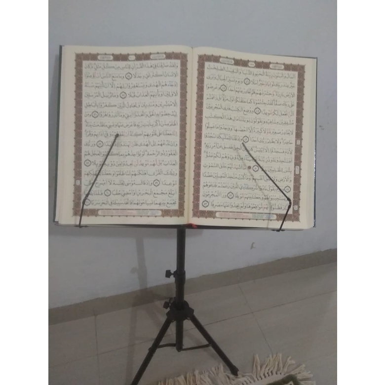Rekal Berdiri Standing Penyangga Al Quran BESAR Termasuk Al Quran Besar Ar Razzaq MANTAP LENGKAP