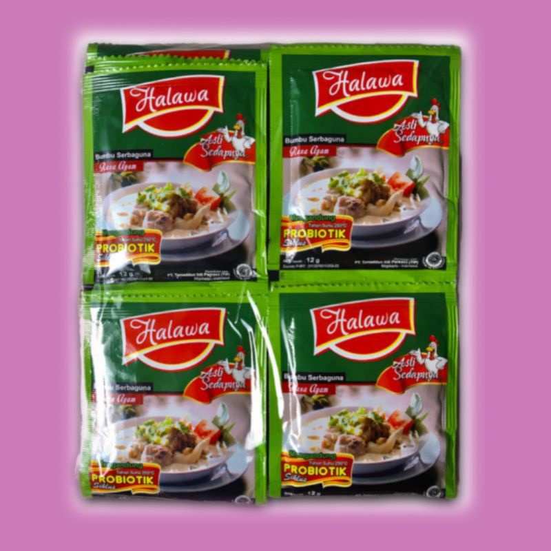 

HALAWA Bumbu Probiotik 1 pack isi 24 sachet @12gram