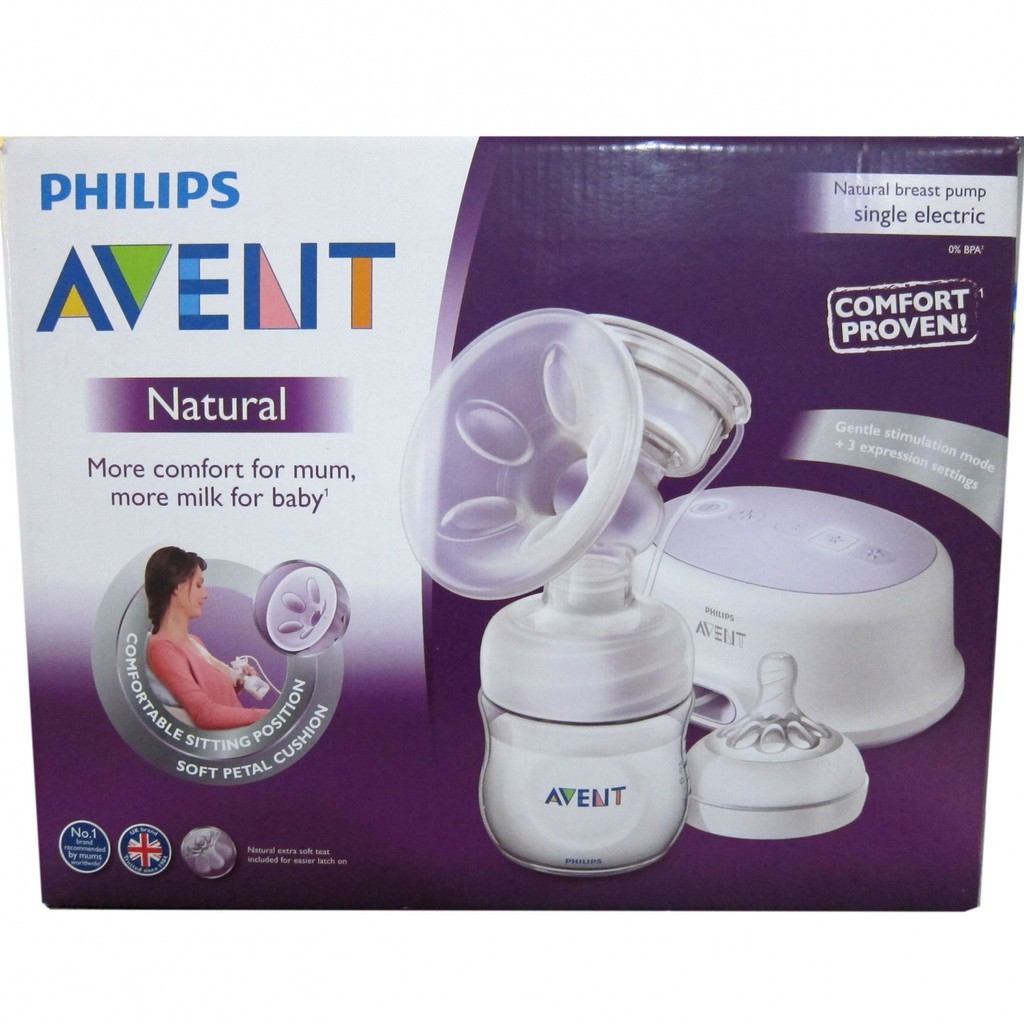 Philips Avent Natural Single Electric Breastpump SCF332