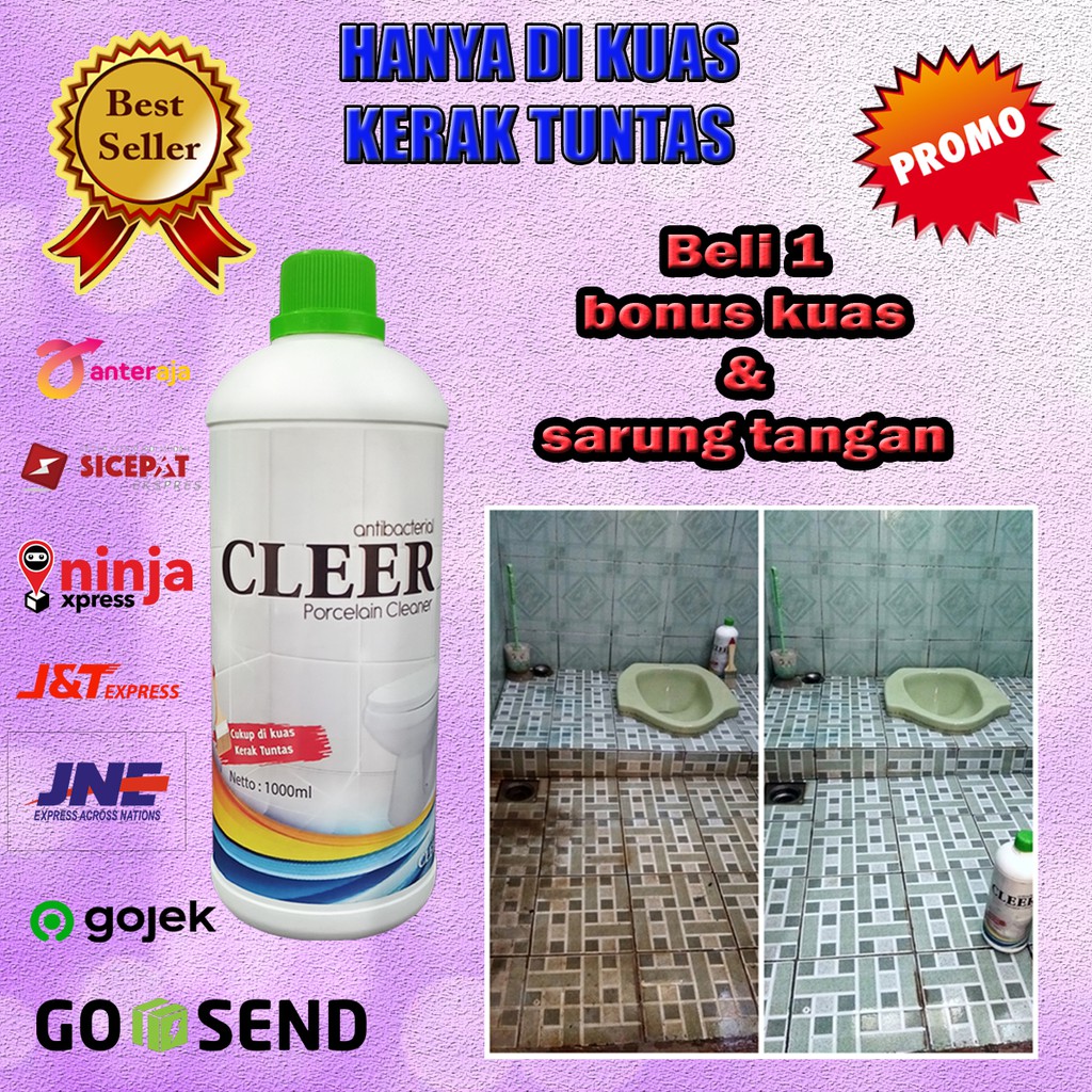 pembersih kerak kamar mandi / kerak keramik / lantai toilet/keramik kamar mandi