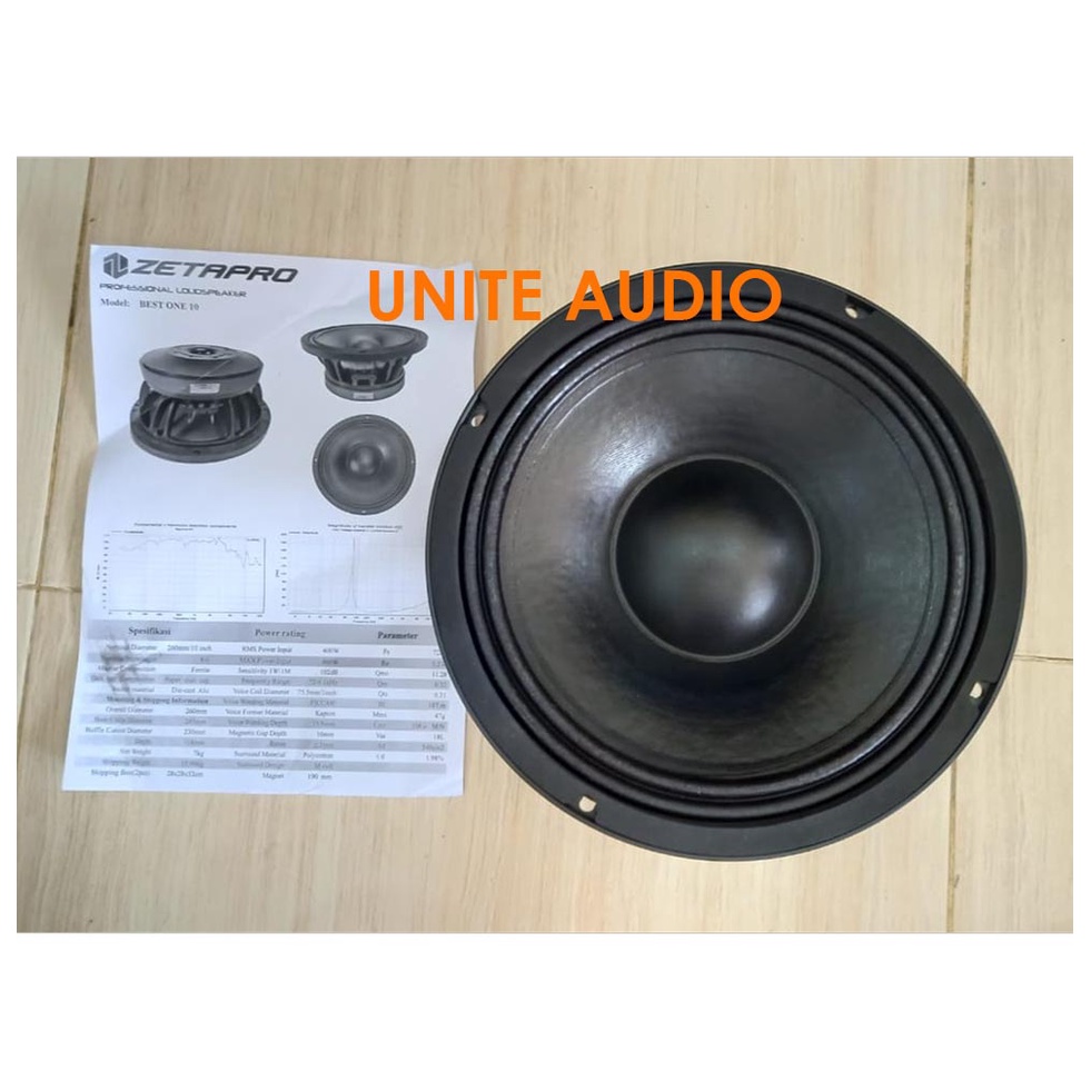 SPEAKER 10 inch ZETAPRO BEST ONE 10 speker zetapro bestone 10