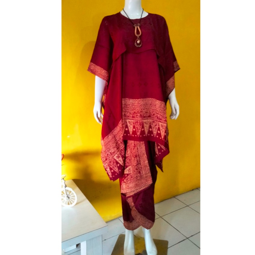 SET KAFTAN BAHAN VISCOSE JUPRI