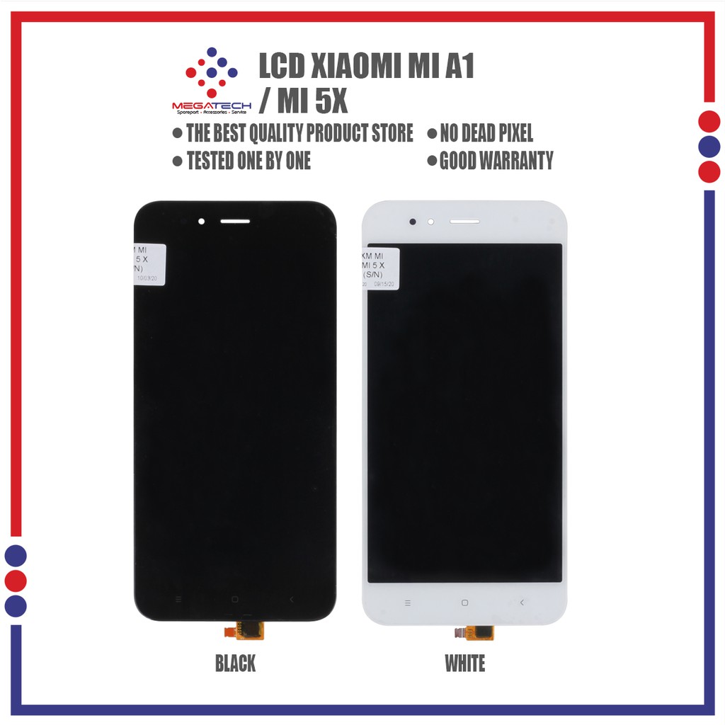 LCD Xiaomi MI A1 / Xiaomi MI 5X Fullset Touchscreen