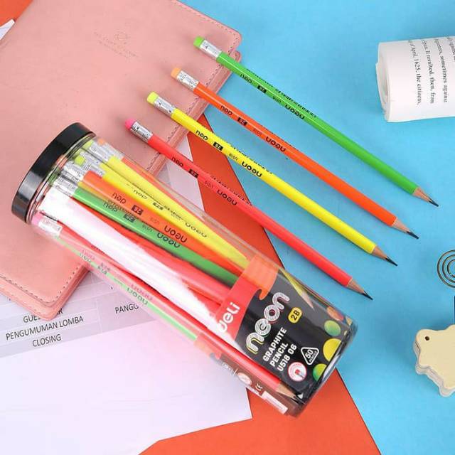 

Pensil Kayu penghapus Neon